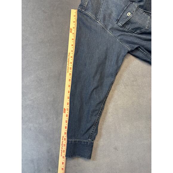 Tommy Bahama Jeans Lined Jean Button up Shirt, Size X-Large - Picture 6 of 13